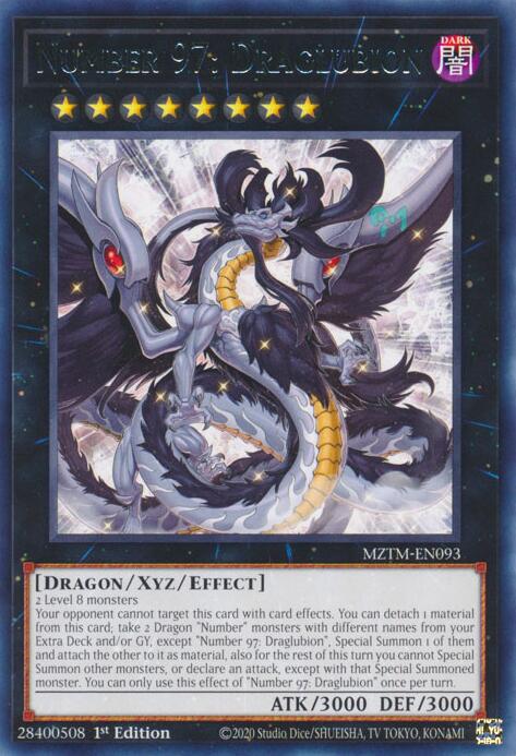 Number 97: Draglubion [MZTM-EN093] Rare | Exor Games New Glasgow