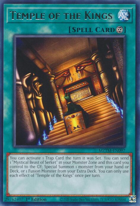 Temple of the Kings [MZTM-EN097] Rare | Exor Games New Glasgow