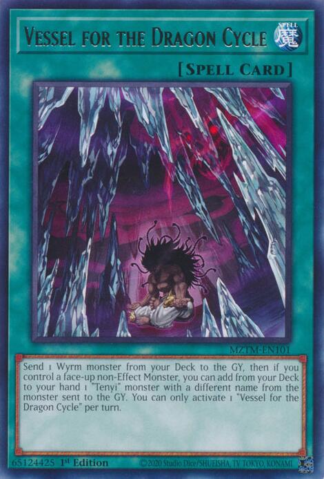Vessel for the Dragon Cycle [MZTM-EN101] Rare | Exor Games New Glasgow