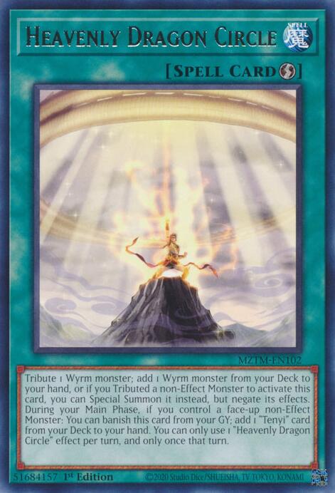 Heavenly Dragon Circle [MZTM-EN102] Rare | Exor Games New Glasgow