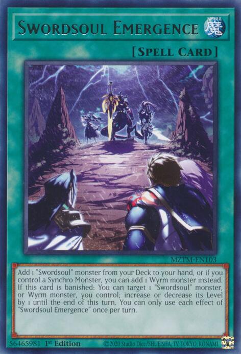 Swordsoul Emergence [MZTM-EN103] Rare | Exor Games New Glasgow