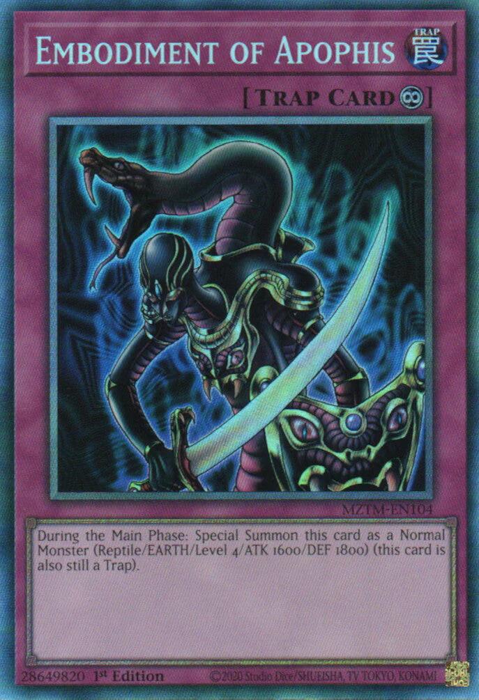 Embodiment of Apophis (Collector's Rare) [MZTM-EN104] Collector's Rare | Exor Games New Glasgow