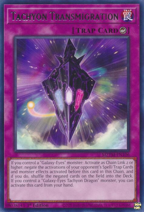Tachyon Transmigration [MZTM-EN106] Rare | Exor Games New Glasgow
