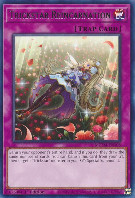 Trickstar Reincarnation [MZTM-EN108] Rare | Exor Games New Glasgow
