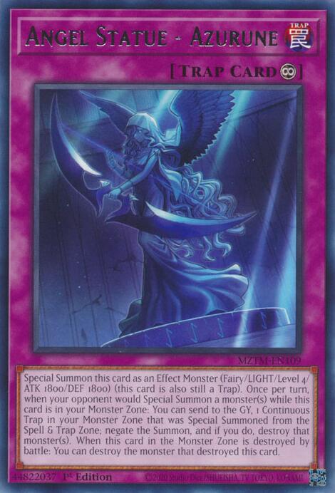 Angel Statue - Azurune [MZTM-EN109] Rare | Exor Games New Glasgow