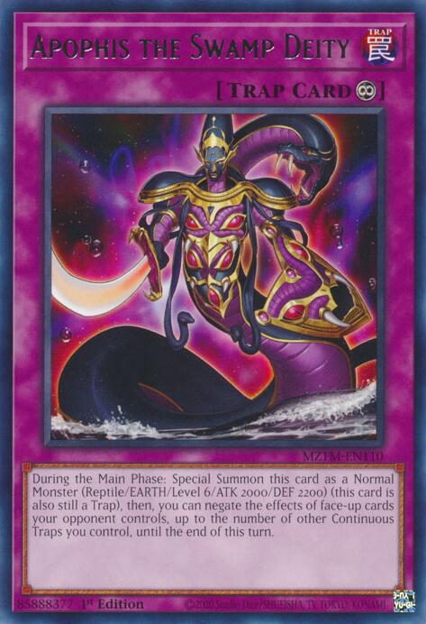 Apophis the Swamp Deity [MZTM-EN110] Rare | Exor Games New Glasgow