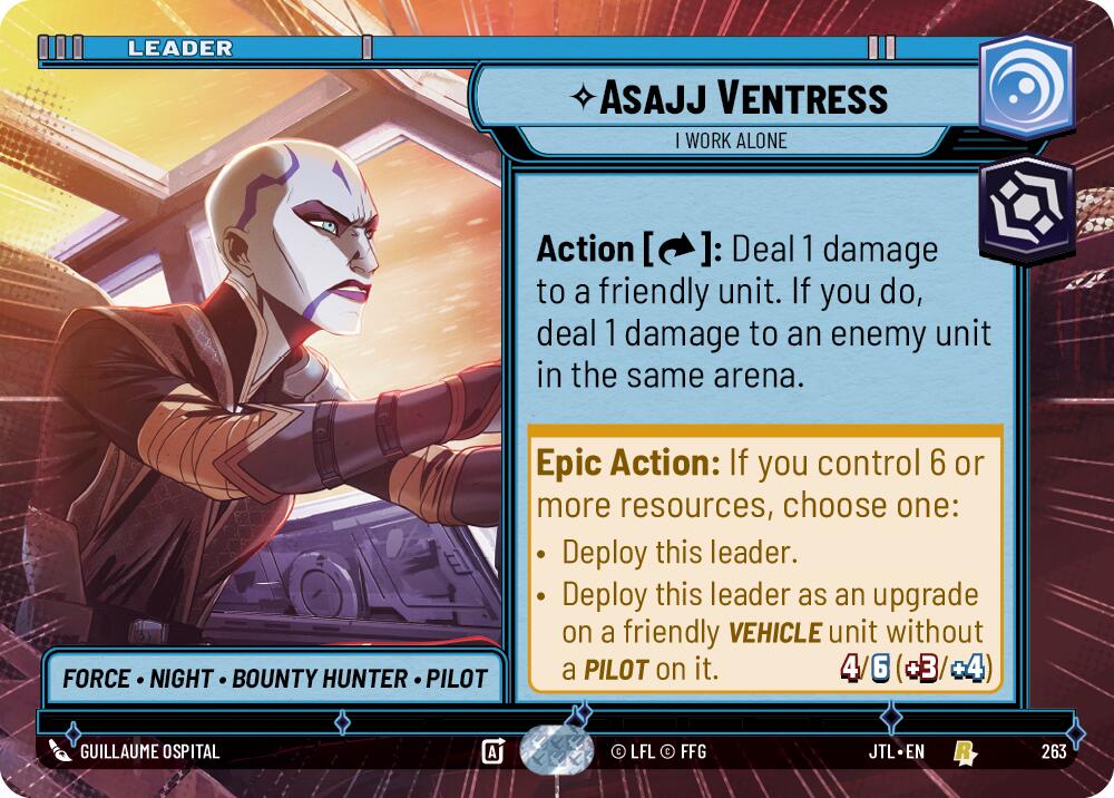 Asajj Ventress - I Work Alone (263) (Hyperspace) (263) [Jump to Lightspeed] | Exor Games New Glasgow