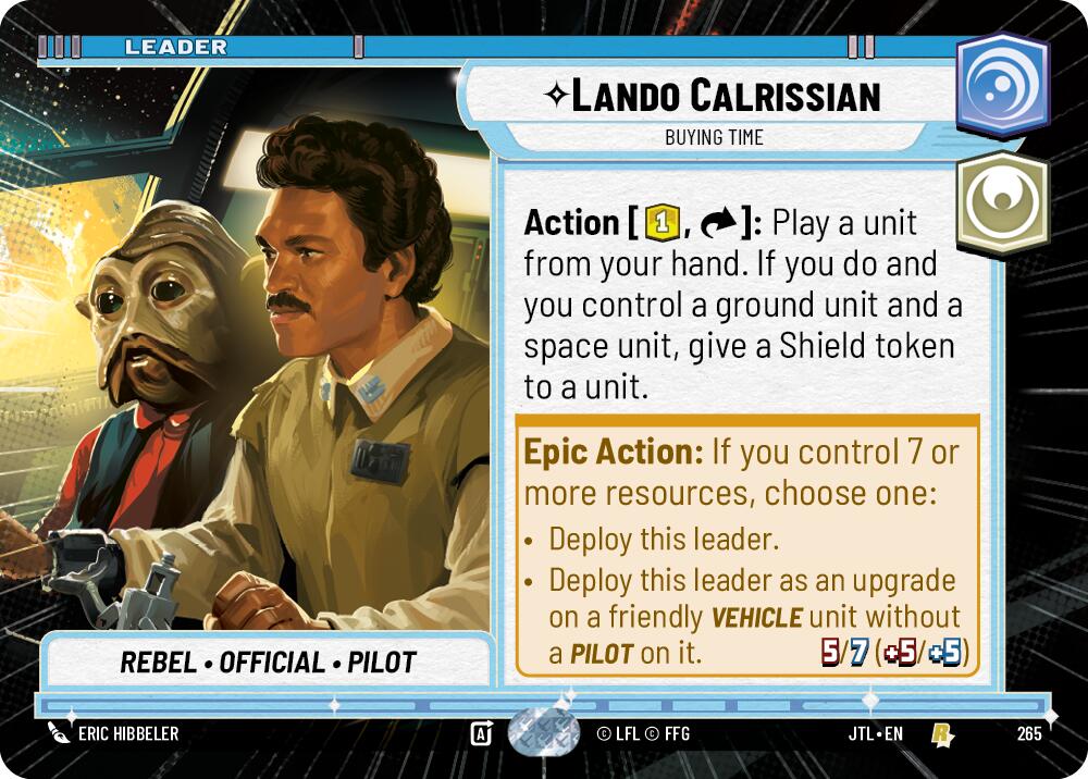 Lando Calrissian - Buying Time (265) (Hyperspace) (265) [Jump to Lightspeed] | Exor Games New Glasgow