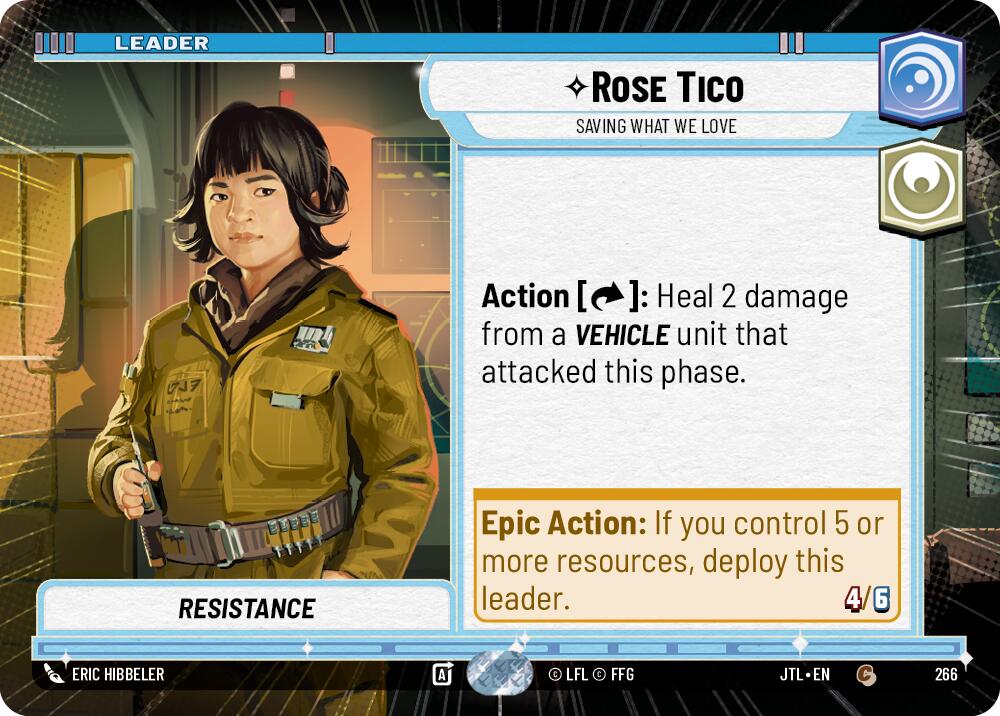 Rose Tico - Saving What We Love (266) (Hyperspace) (266) [Jump to Lightspeed] | Exor Games New Glasgow