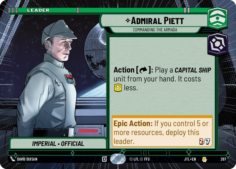 Admiral Piett - Commanding the Armada (267) (Hyperspace) (267) [Jump to Lightspeed] | Exor Games New Glasgow
