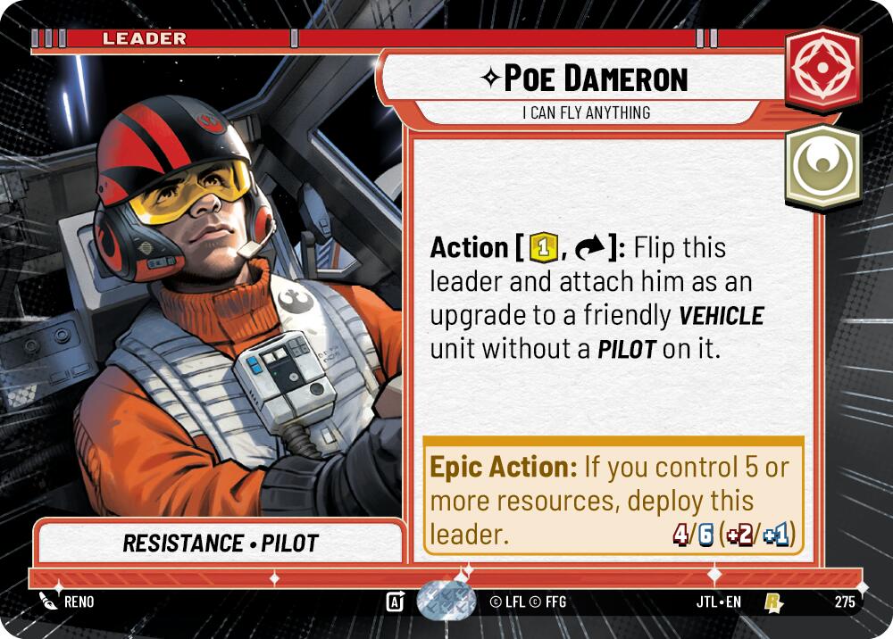 Poe Dameron - I Can Fly Anything (275) (Hyperspace) (275) [Jump to Lightspeed] | Exor Games New Glasgow