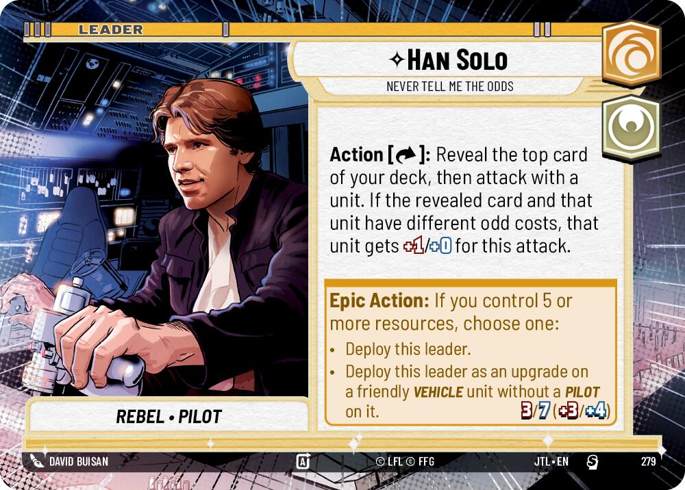 Han Solo - Never Tell Me the Odds (279) (Hyperspace) (279) [Jump to Lightspeed] | Exor Games New Glasgow