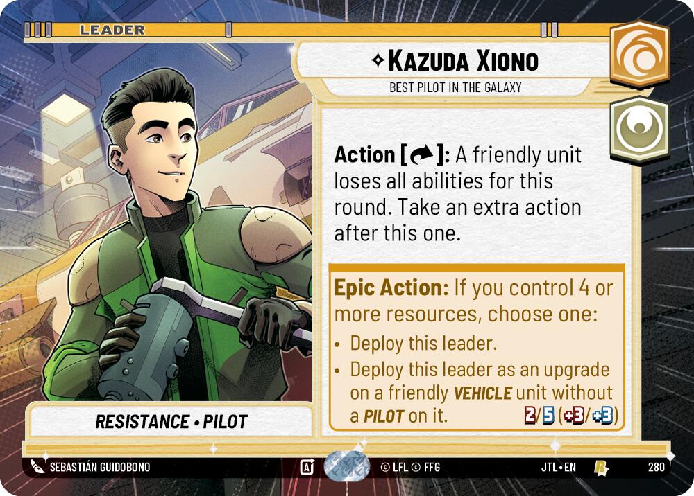 Kazuda Xiono - Best Pilot in the Galaxy (280) (Hyperspace) (280) [Jump to Lightspeed] | Exor Games New Glasgow