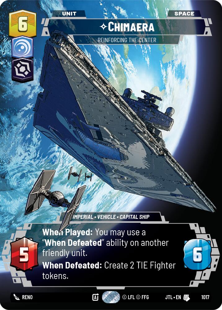 Chimaera - Reinforcing the Center (1017) (Prestige) (1017) [Jump to Lightspeed] | Exor Games New Glasgow