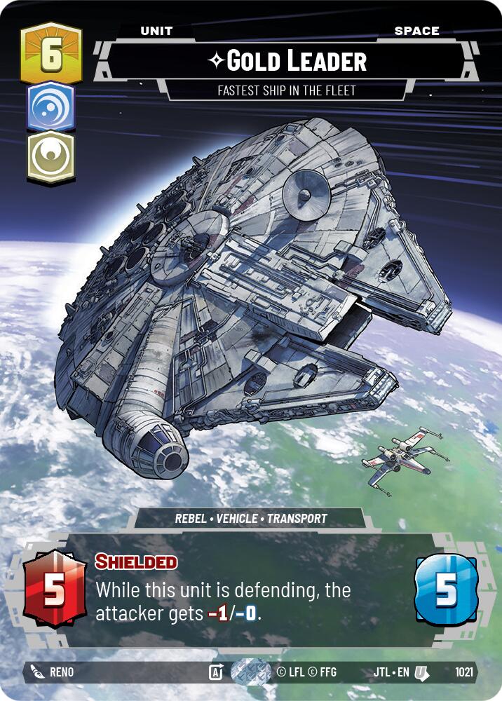 Gold Leader - Fastest Ship in the Fleet (1021) (Prestige) (1021) [Jump to Lightspeed] | Exor Games New Glasgow