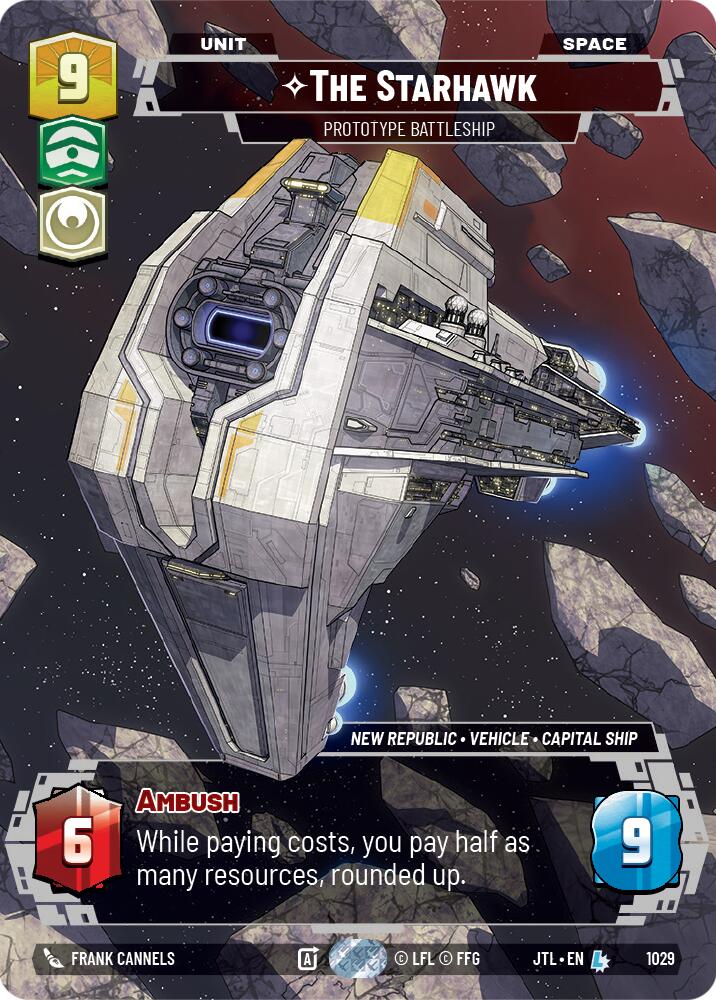 The Starhawk - Prototype Battleship (1029) (Prestige) (1029) [Jump to Lightspeed] | Exor Games New Glasgow