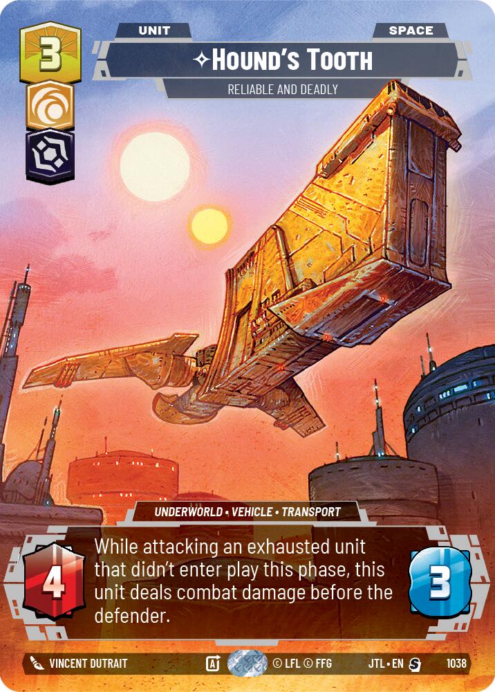 Hound's Tooth - Reliable and Deadly (1038) (Prestige) (1038) [Jump to Lightspeed] | Exor Games New Glasgow