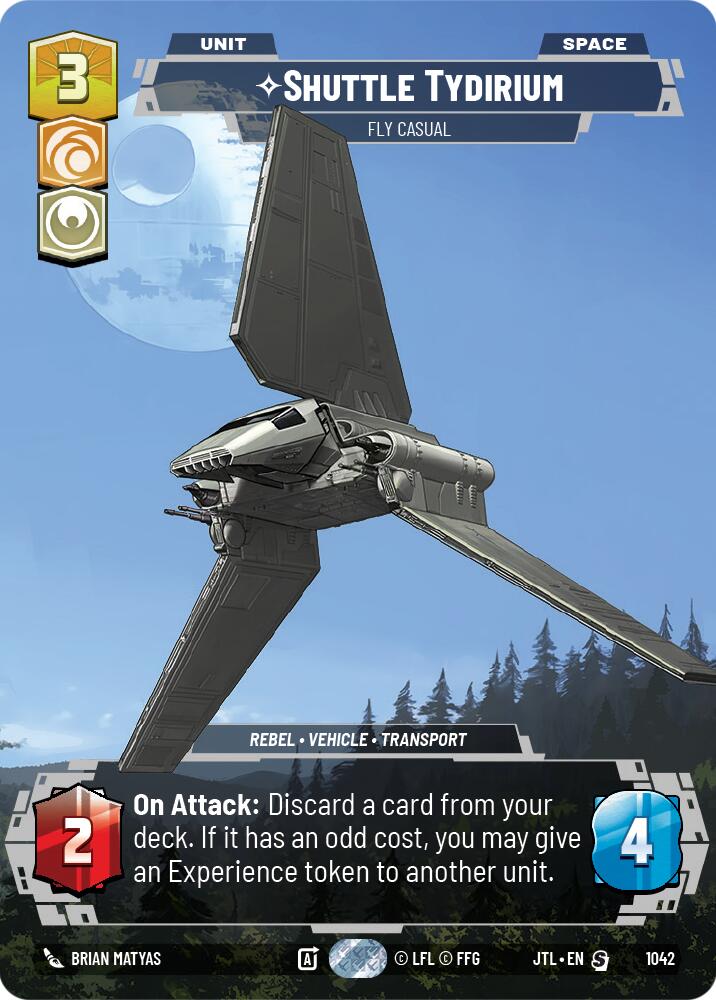 Shuttle Tydirium - Fly Casual (1042) (Prestige) (1042) [Jump to Lightspeed] | Exor Games New Glasgow