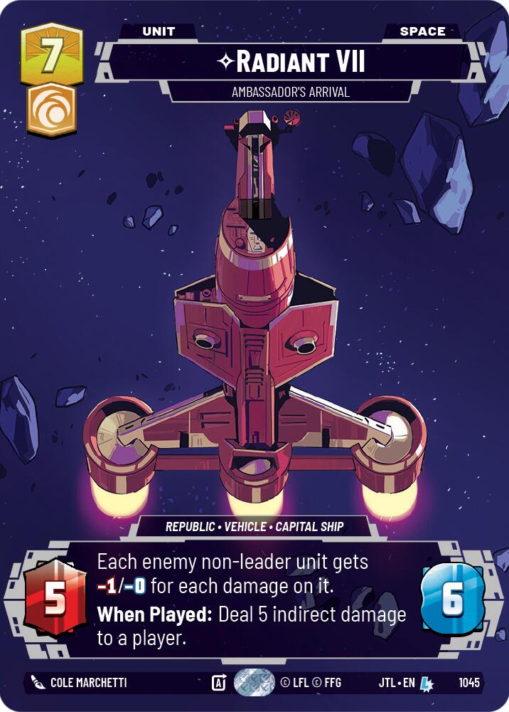 Radiant VII - Ambassadors' Arrival (1045) (Prestige) (1045) [Jump to Lightspeed] | Exor Games New Glasgow