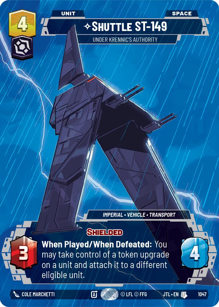 Shuttle ST-149 - Under Krennic's Authority (1047) (Prestige) (1047) [Jump to Lightspeed] | Exor Games New Glasgow