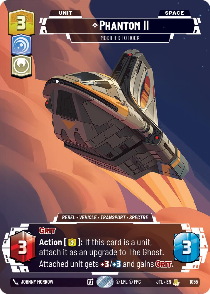 Phantom II - Modified to Dock (1055) (Prestige Foil) (1055) [Jump to Lightspeed] | Exor Games New Glasgow