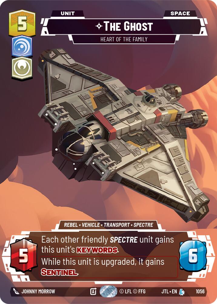 The Ghost - Heart of the Family (1056) (Prestige Foil) (1056) [Jump to Lightspeed] | Exor Games New Glasgow