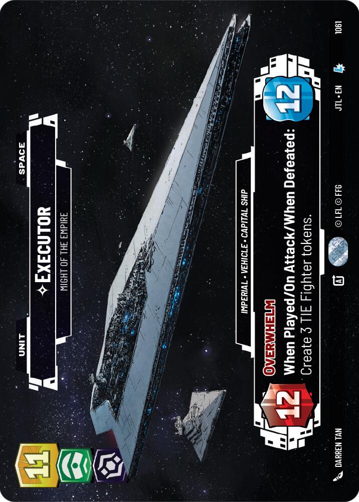 Executor - Might of the Empire (1061) (Prestige Foil) (1061) [Jump to Lightspeed] | Exor Games New Glasgow