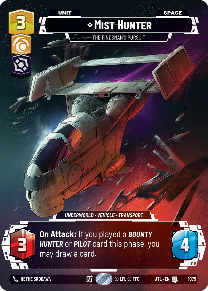 Mist Hunter - The Findsman's Pursuit (1075) (Prestige Foil) (1075) [Jump to Lightspeed] | Exor Games New Glasgow