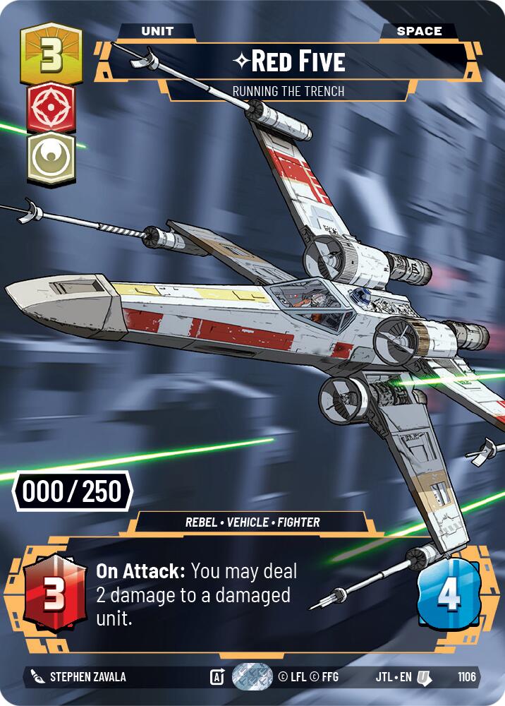 Red Five - Running the Trench (1106) (Serialized) (1106) [Jump to Lightspeed] | Exor Games New Glasgow
