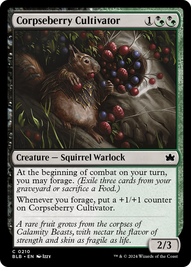 Corpseberry Cultivator [Bloomburrow] | Exor Games New Glasgow