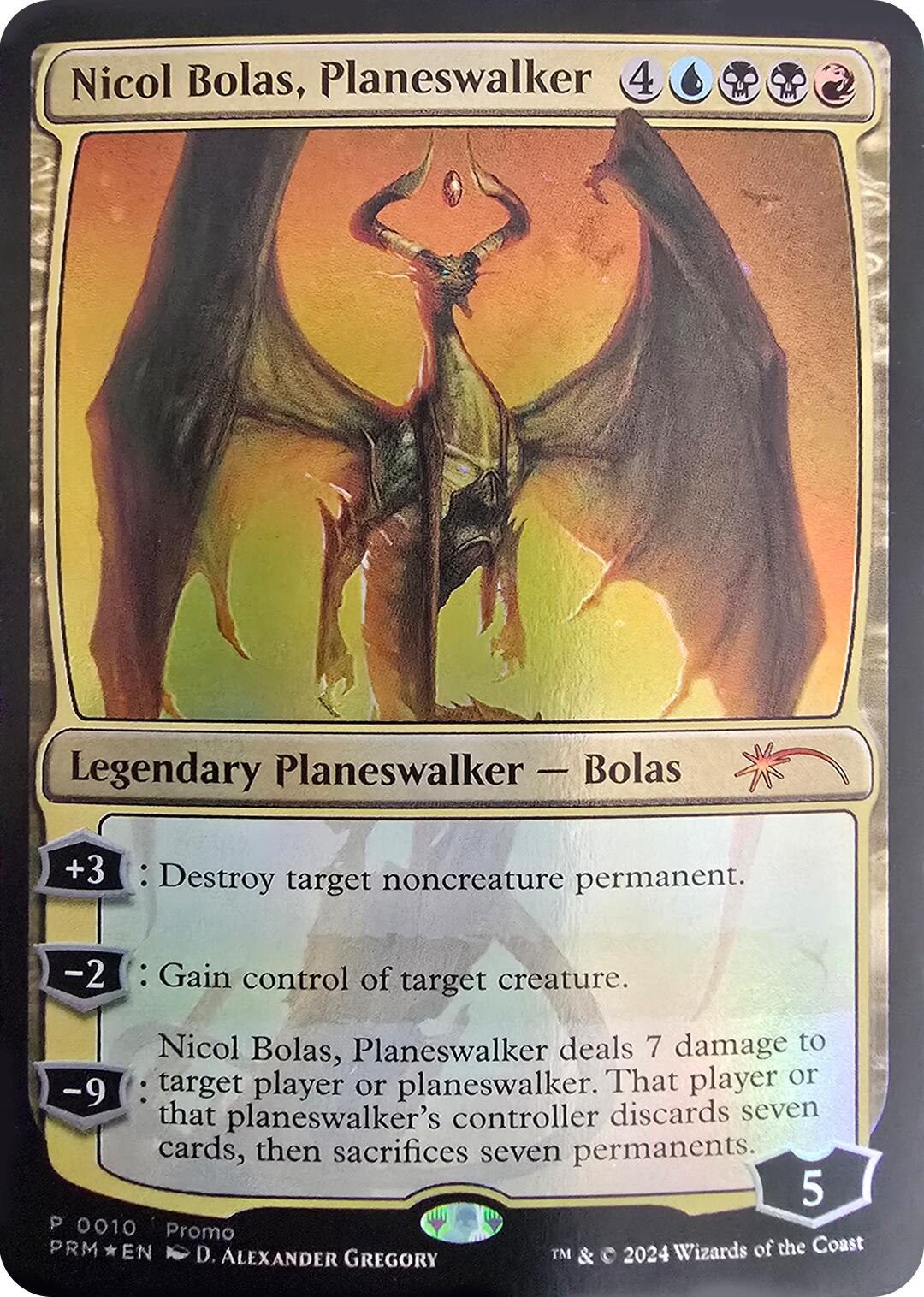 Nicol Bolas, Planeswalker [Media Promos] | Exor Games New Glasgow