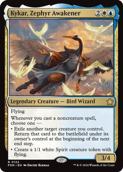 Kykar, Zephyr Awakener (Promo Pack) [Foundations Promos] | Exor Games New Glasgow