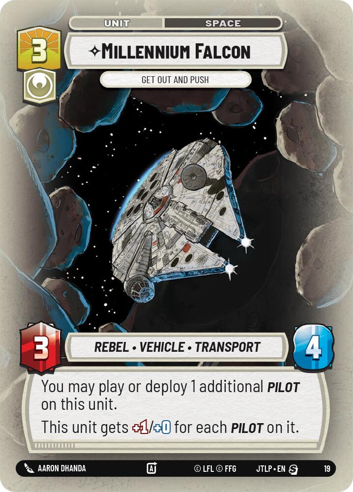 Millennium Falcon - Get Out And Push (19) [Jump to Lightspeed: Weekly Play] | Exor Games New Glasgow