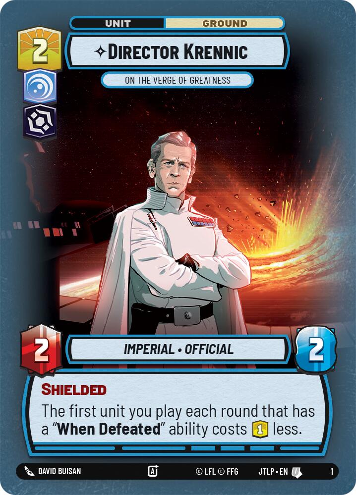 Director Krennic - On the Verge of Greatness (1) [Jump to Lightspeed: Weekly Play] | Exor Games New Glasgow