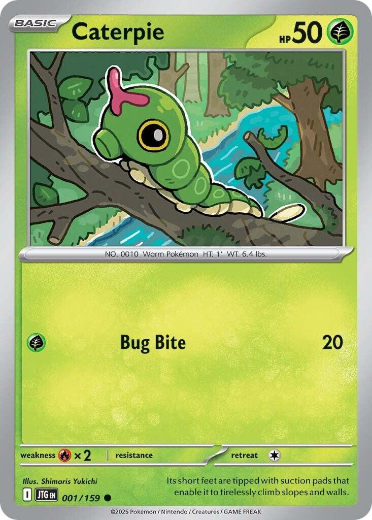 Caterpie (001/159) [Scarlet & Violet: Journey Together] | Exor Games New Glasgow