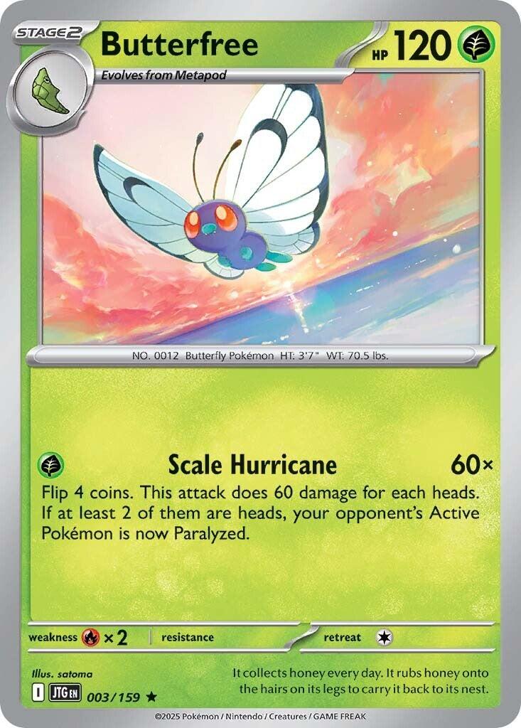 Butterfree (003/159) [Scarlet & Violet: Journey Together] | Exor Games New Glasgow