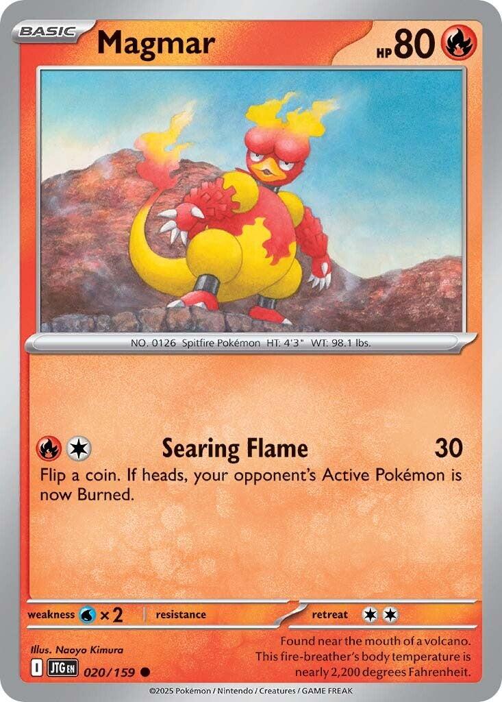Magmar (020/159) [Scarlet & Violet: Journey Together] | Exor Games New Glasgow
