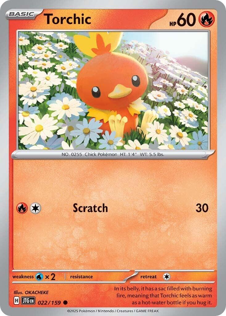 Torchic (022/159) [Scarlet & Violet: Journey Together] | Exor Games New Glasgow