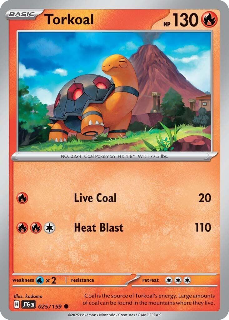 Torkoal (025/159) [Scarlet & Violet: Journey Together] | Exor Games New Glasgow