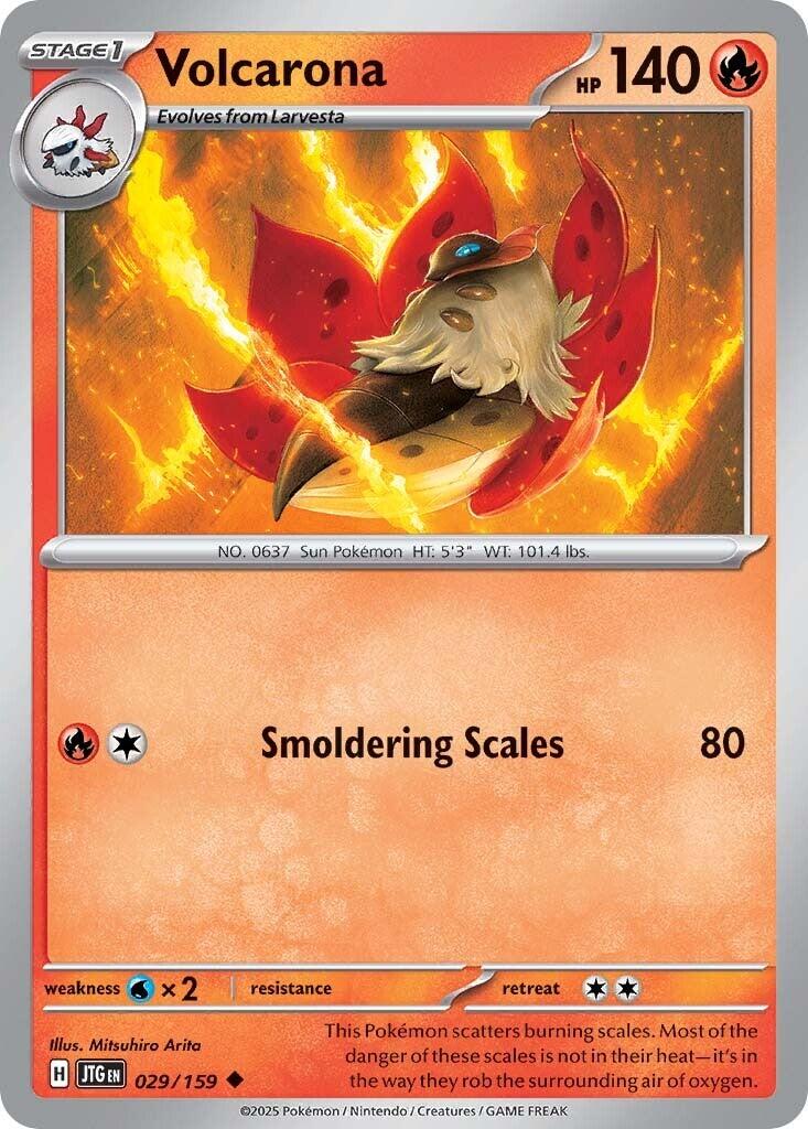 Volcarona (029/159) [Scarlet & Violet: Journey Together] | Exor Games New Glasgow