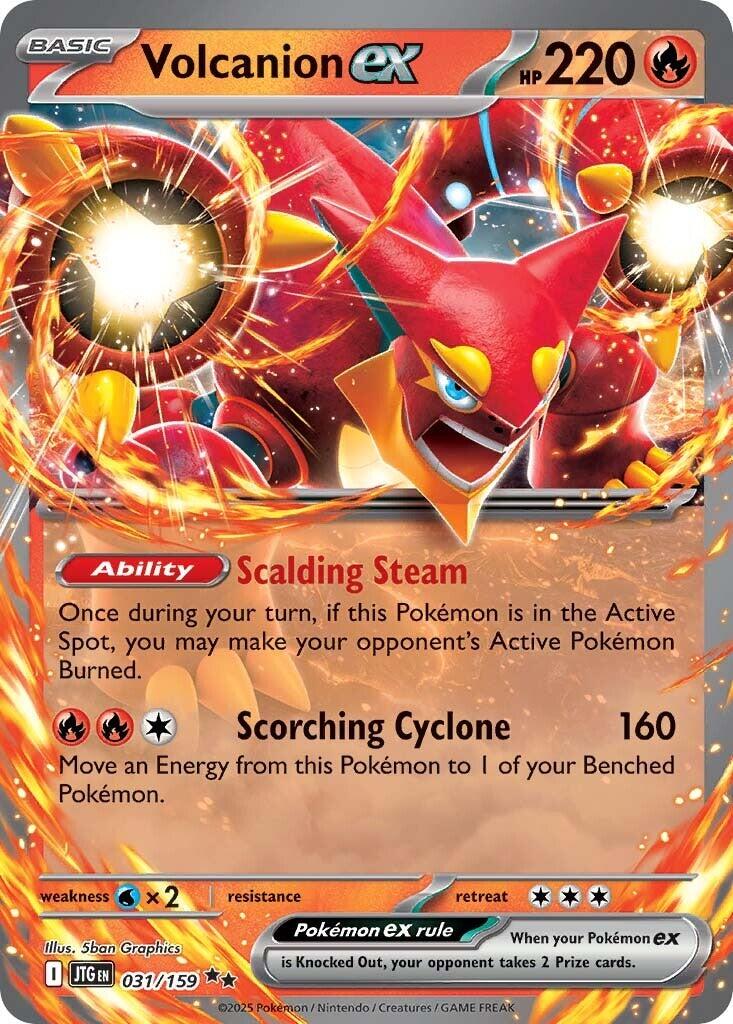 Volcanion ex (031/159) [Scarlet & Violet: Journey Together] | Exor Games New Glasgow