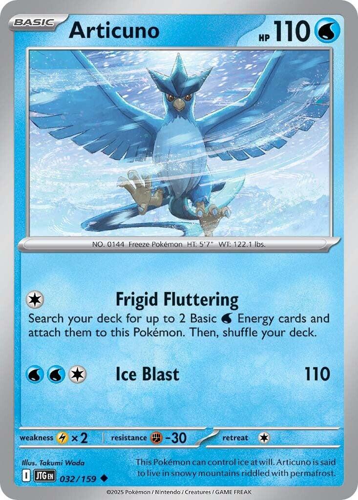 Articuno (032/159) [Scarlet & Violet: Journey Together] | Exor Games New Glasgow