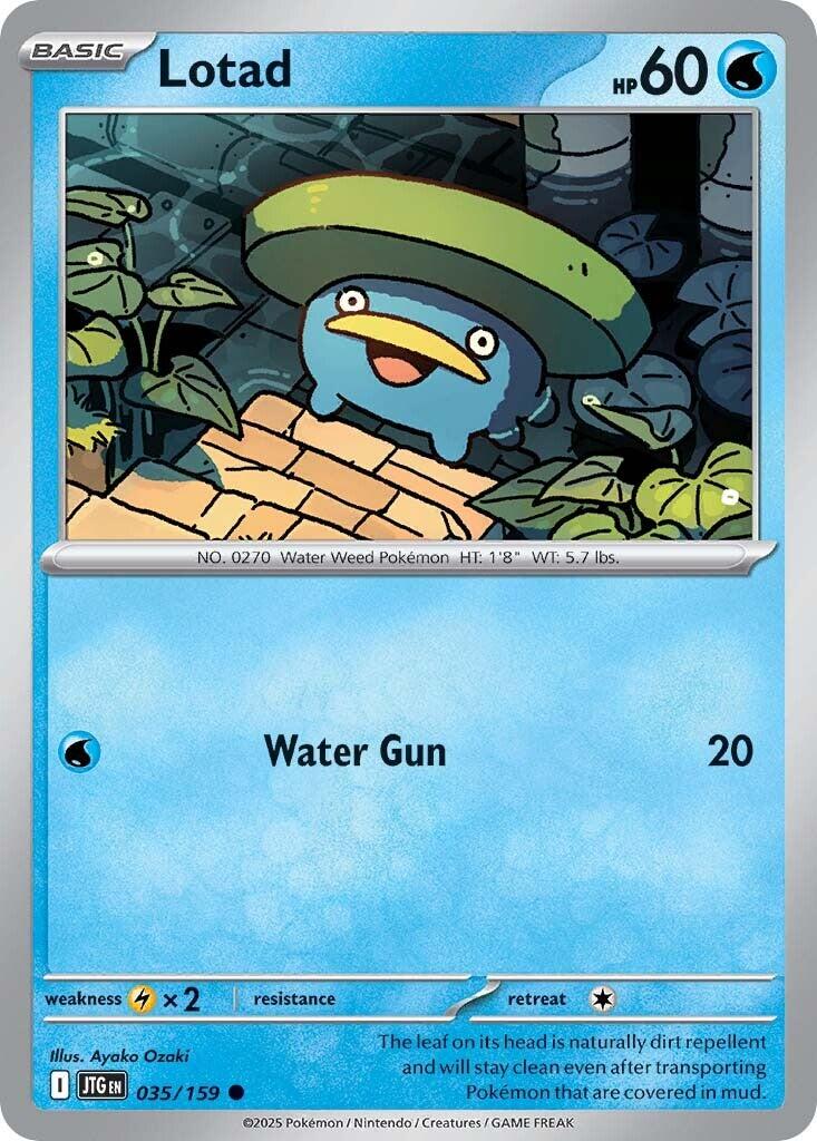 Lotad (035/159) [Scarlet & Violet: Journey Together] | Exor Games New Glasgow
