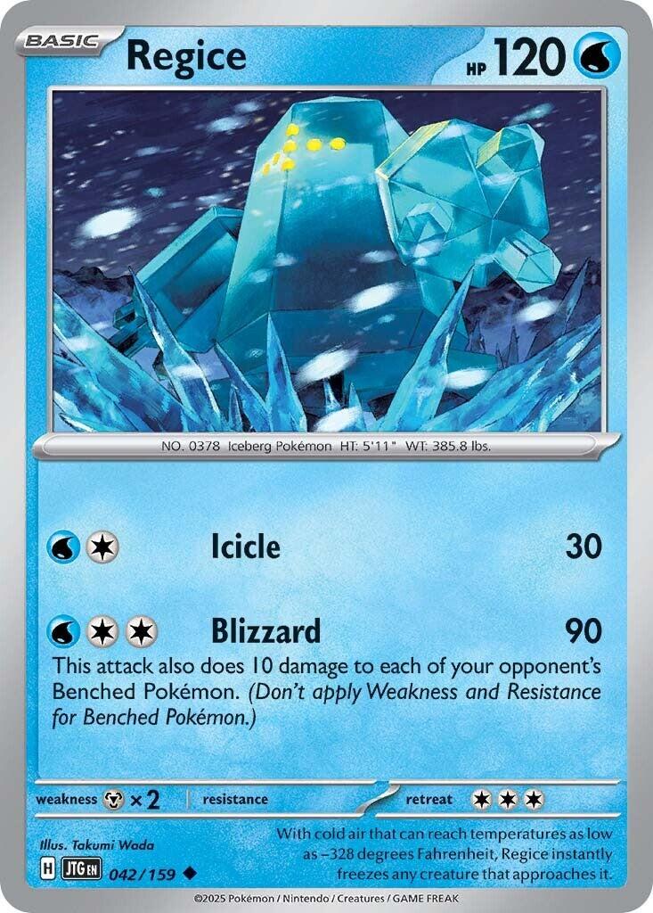 Regice (042/159) [Scarlet & Violet: Journey Together] | Exor Games New Glasgow