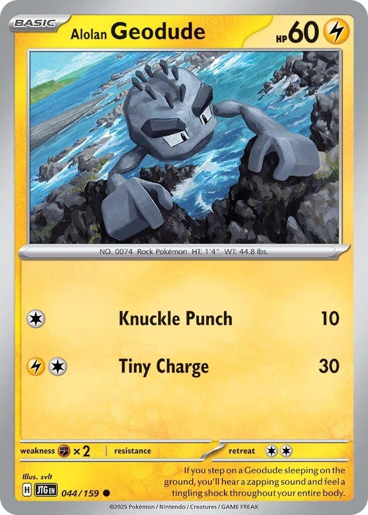 Alolan Geodude (044/159) [Scarlet & Violet: Journey Together] | Exor Games New Glasgow