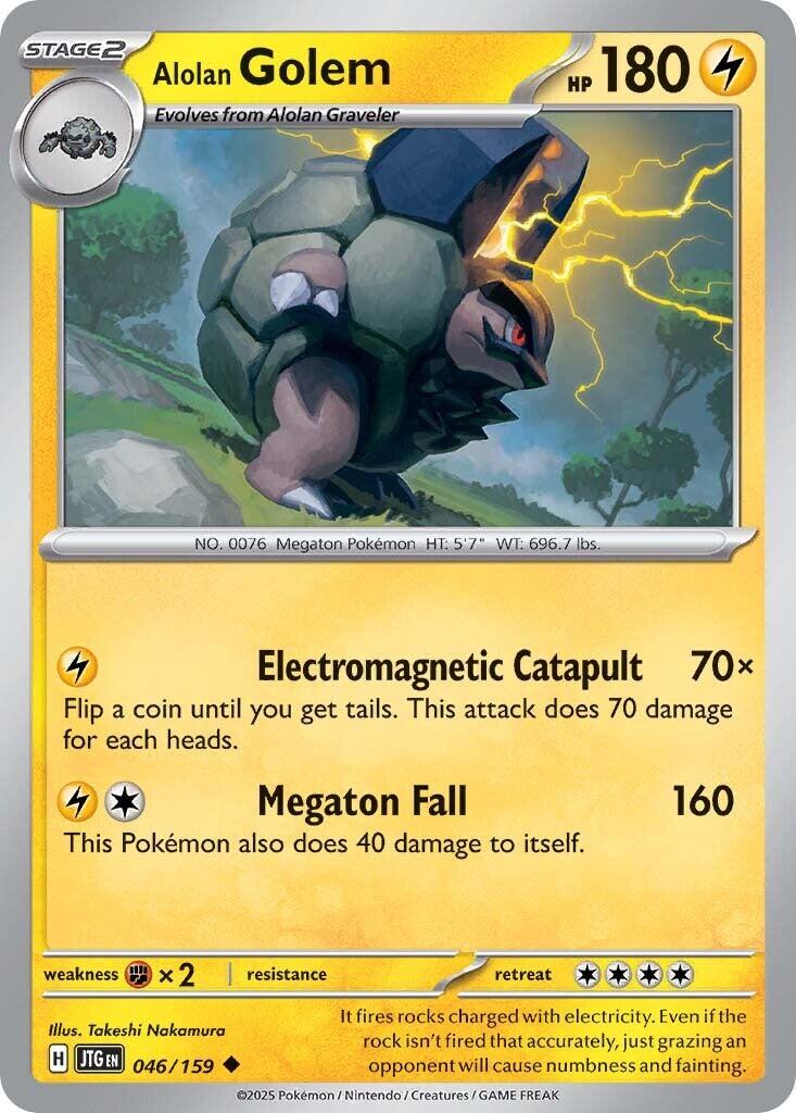 Alolan Golem (046/159) [Scarlet & Violet: Journey Together] | Exor Games New Glasgow