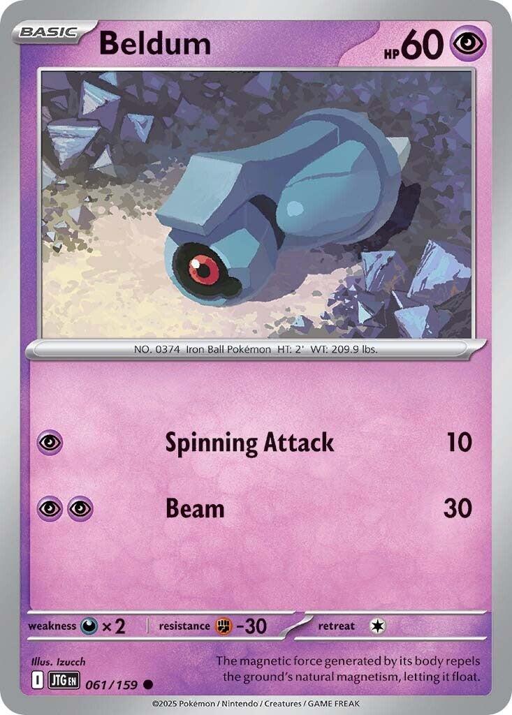 Beldum (061/159) [Scarlet & Violet: Journey Together] | Exor Games New Glasgow
