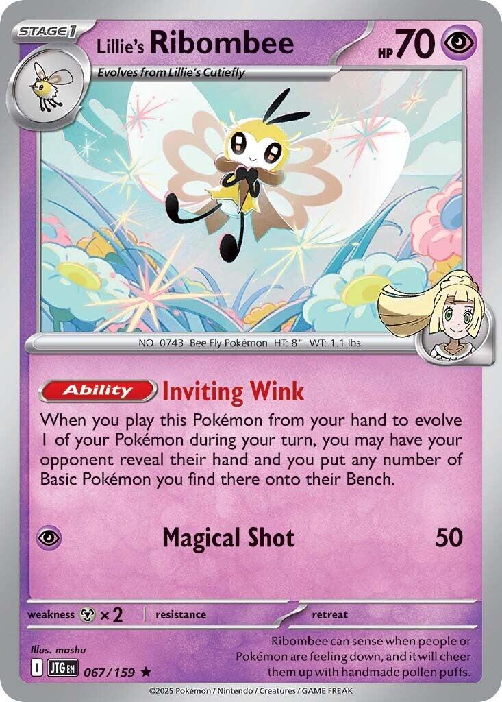 Lillie's Ribombee (067/159) [Scarlet & Violet: Journey Together] | Exor Games New Glasgow