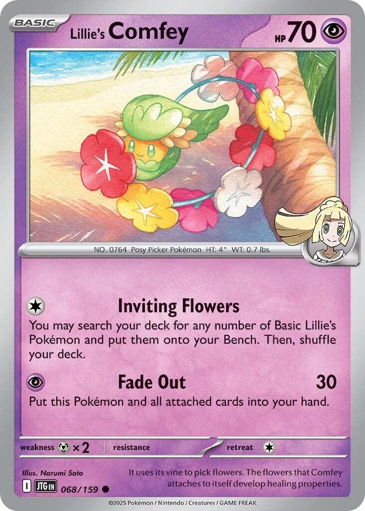 Lillie's Comfey (068/159) [Scarlet & Violet: Journey Together] | Exor Games New Glasgow