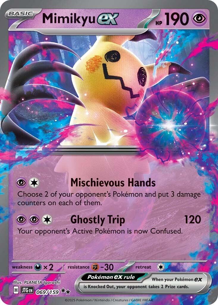 Mimikyu ex (069/159) [Scarlet & Violet: Journey Together] | Exor Games New Glasgow